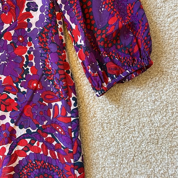 Trina Turk | Silk 3/4 Sleeve Dress | Size 2 - Picture 3 of 4